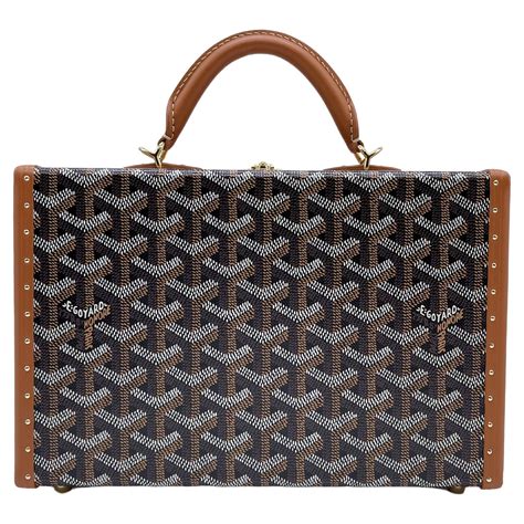 goyard trunk replica|goyard trunk bag price list.